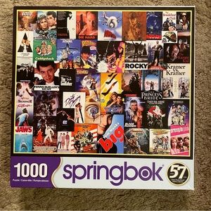 🧩 “Going to the Movies”
Springbok Puzzle
1000 pieces
No missing pieces